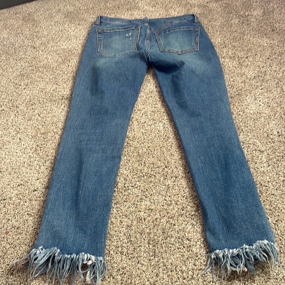 Free people frayed skinny jeans size 25 - Picture 5 of 5
